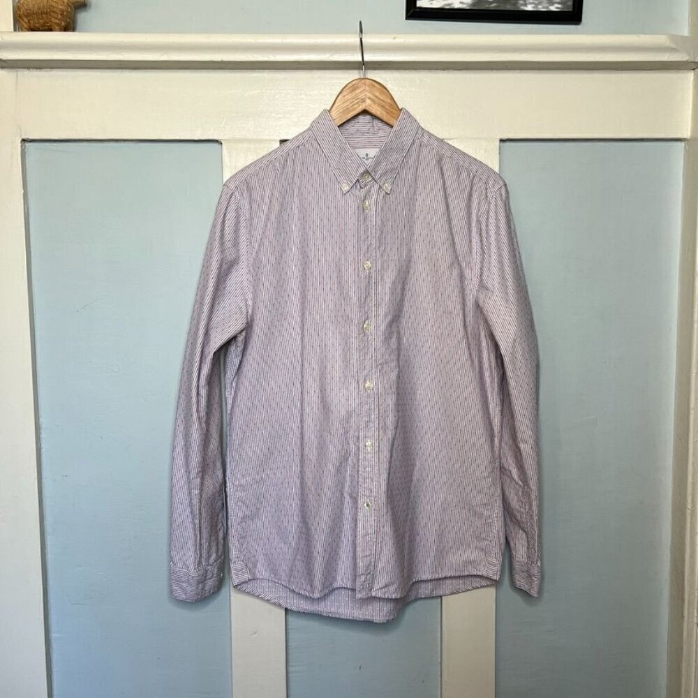 Cuisse De Grenouille Stripe Oxford Shirt - See size notes!